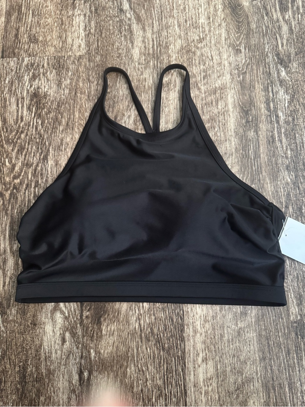 Xersion Black High-Neck Sports Bralette